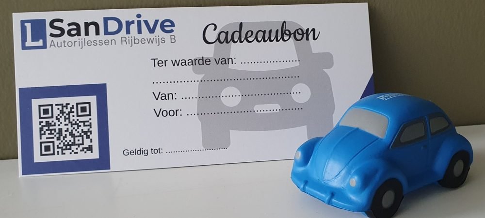Cadeaubon met autootje crop